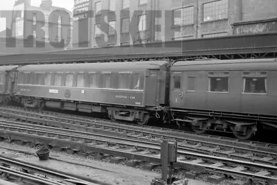 35mm Negative BR British Railways Wagons-Lits Sleeping Car 3988 Victoria 1958 • £4.39