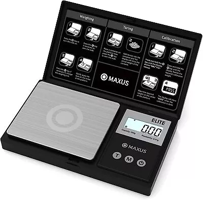 MAXUS Precision Pocket Scale 200g X 0.01g Digital Gram Scale Small Food/Jewel... • $13.56