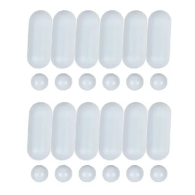 24 Pieces Toilet Seat Buffer Bumper Reduce The Impact Of Noise When Closed • $10.58