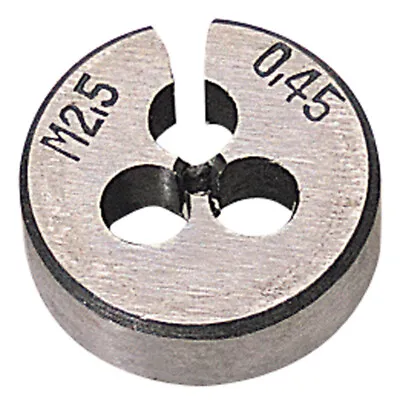 Draper 2.5mm M2.5 X 0.45 Circular Die 13/16  Outside Diameter Carbon Steel 83804 • £4.99