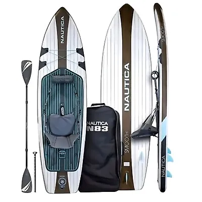 NEW Nautica Inflatable Hybrid Kayak & Stand Up Paddle Board With Accessories • $325