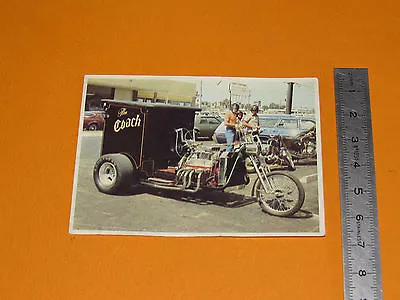$3.20 • Buy 1976 Chrome Chocolate Chicken Knowledge Cycle Motorcycle Trike V8 Usa