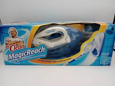 Mr Clean Magic Reach Starter Kit Bathroom Cleaning Tool Detachable Pole NEW • $32.99