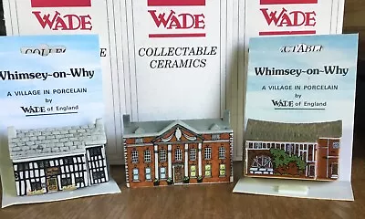 ALL 3 Wade Whimsey On Why Houses BLOODSHOT HALL STAG HOTEL WATERMILL For $9.99 • $9.99