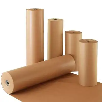 Kraft Paper Craft Brown Roll For Wrapping And Packaging Purposes  • £46.55