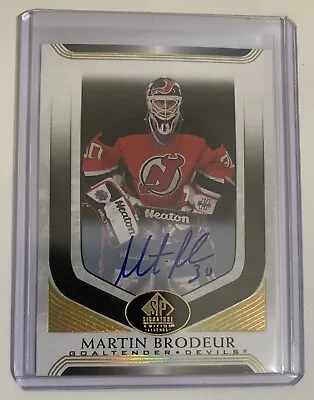 2020-21 SP Signature Martin Brodeur Auto Autograph SSP #342 New Jersey Devils • $225