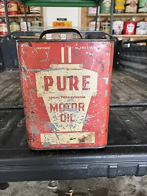 Pure 2 Gallon Oil Can • $19.99