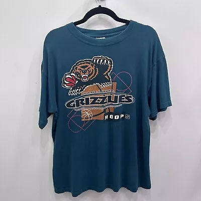 Vintage 90s Vancouver Grizzlies Shirt Basketball NBA Size Large • $129.99