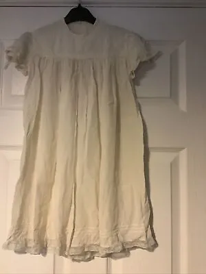 £9.95 • Buy Vintage Victorian Christening Gown Approximately 6 -12 Months
