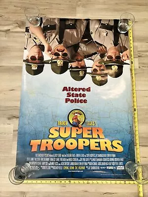 Super Troopers Original Rolled 27x40 Movie Poster 2001 Vermont State Police  • $20