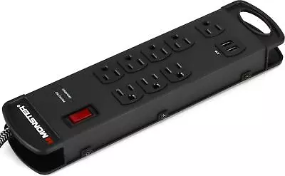 Monster 8001 Pro MI 8-outlet Power Strip - 15-foot Cord • $69.99