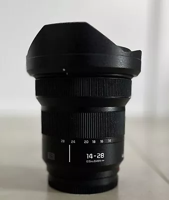 Panasonic LUMIX S 14-28mm F4-5.6 Macro Lens • $700