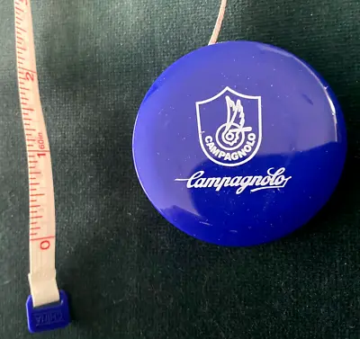 Campagnolo Tape Measure Retractable Metric And Inches NEW *Blue* • $8.99