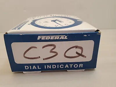 MAHR FEDERAL Dial Indicator Full Jeweled C3Q  .0005 • $34.95