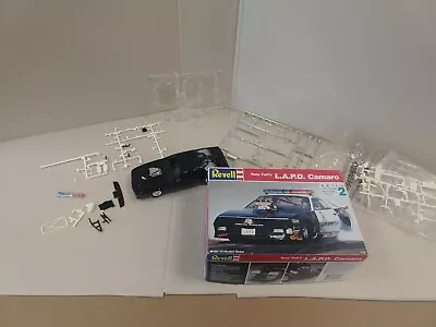 Revell Tony Foti's LAPD Camaro Police Car 1/24 Model Kit 7423 -partially Built • $19.99