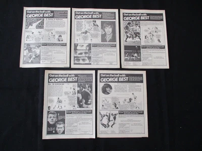 £2.99 • Buy GEORGE BEST - Manchester United: Football Magazine Cuttings - On The Ball