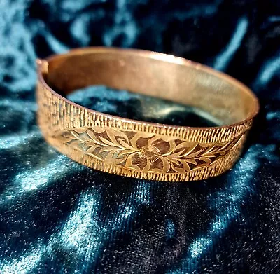 Vintage 9ct Rolled Gold Bangle • £50