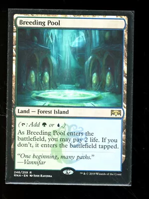 MTG Breeding Pool Ravnica Allegiance 246/259 Magic The Gathering • $19.67