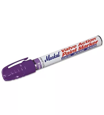 MARKAL 96974 Pro-Line Paint Marker Medium Tip Purple (2 MARKERS) • $12.95