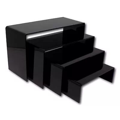 Nesting Plinths Acrylic Retail Riser Counter Exhibition Display Stand Shelves • £65.07