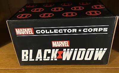 Funko Pop Marvel Collector Corps Black Widow Box - Large T-Shirt Brand NEW • £69