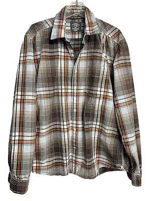 Label Of Graded Goods H&M Long Slv Plaid Shirt EUR Size XL  Multicolor L.O.G.G. • $9