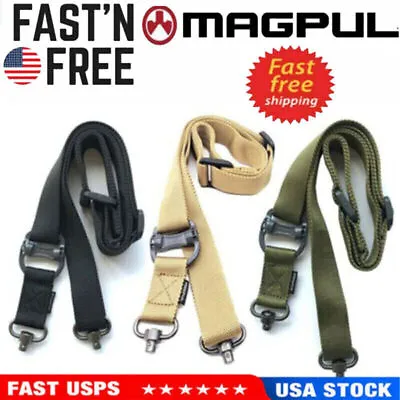 Magpul MS4 GEN2 Dual QD 2 Point Multi Mission Tactical Sling Three Color MAG518 • $17.99