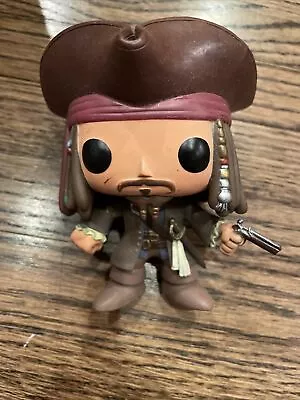 Funko POP! Disney Jack Sparrow Pirates Of The Caribbean Movie #48 OOB Loose • £14.60