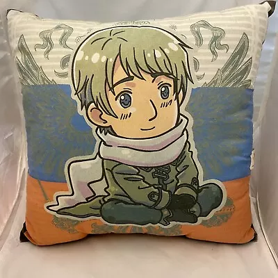 Hetalia Russia Throw Pillow Cushion Anime Manga Funimation 2008 13” X 13” • $29.99