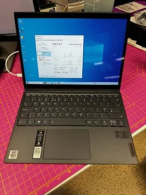 Lenovo Yoga Duet 7i Laptop Core I5 Processor 13  8GB 256GB SSD - Slate Grey • £55