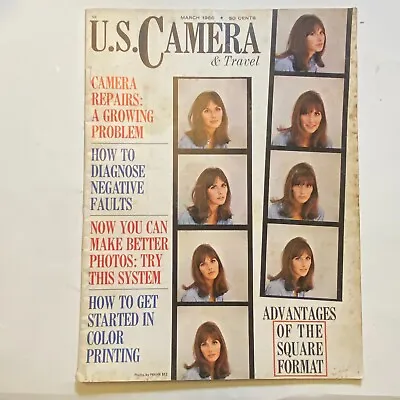 1966 US Camera Magazine Pinup Girls Model Vintage Hollywood • $22.99