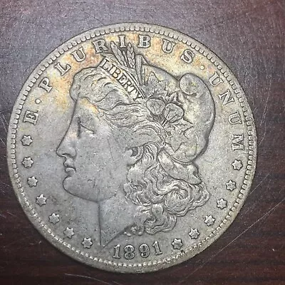 1891 O VF/XF MORGAN SILVER DOLLAR $1 | Check Desc For VAM Listings • $0.01