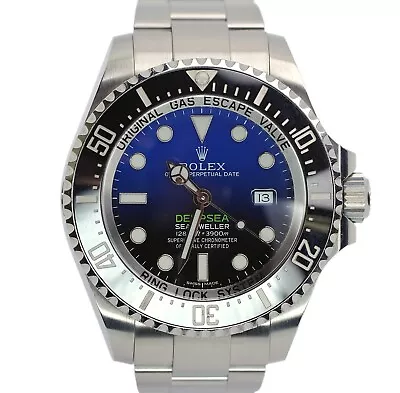 Rolex Sea-dweller Deepsea  James Cameron  Watch Blue-black Dial Oyster 116660 • $12868