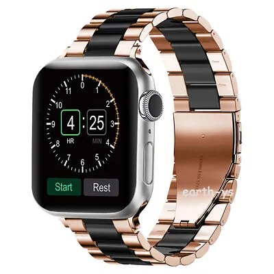 $20.99 • Buy Stainless Steel Watch Band Metal Strap For Apple IWatch Series 8 7 SE 6 5 4 3 21