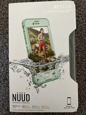 $83 • Buy Lifeproof Nuud Screenless Waterproof Case For IPhone 6S Tiffany Blue