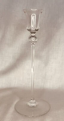 $40 • Buy Vintage Val St Lambert Candle Stick, 9 Inch