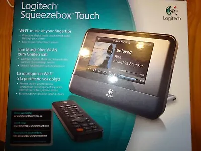 Logitech Squeezebox Touch Wi-Fi Music Player With Original Remote Control • £150