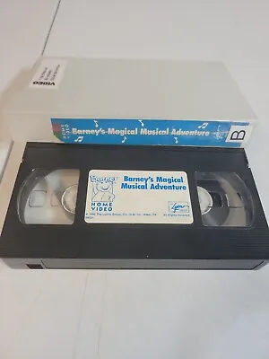 $8 • Buy Barney - Barneys Magical Musical Adventure (VHS, 1993) Sing Along.