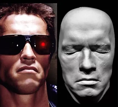 Arnold Schwarzenegger Life Mask Cast  Terminator  Predator  Total Recall Actor!! • $90