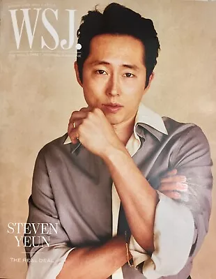 STEVEN YEUN WALL STREET JOURNAL Magazine Cover SPRING 2023 - Free Shipping • $9.99