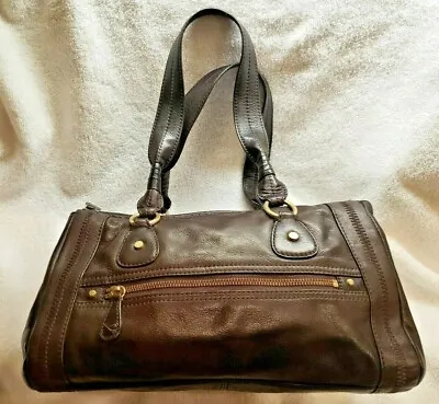 $26.99 • Buy Sigrid Olsen Black Leather Doctor Style Handbag Purse