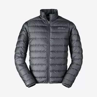 (NEW) Eddie Bauer EB650 Puffer Down Jacket Men's Large Grey • $33.50