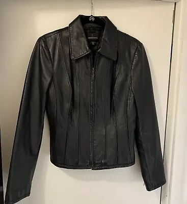 Leather Jacket Women Medium • $50