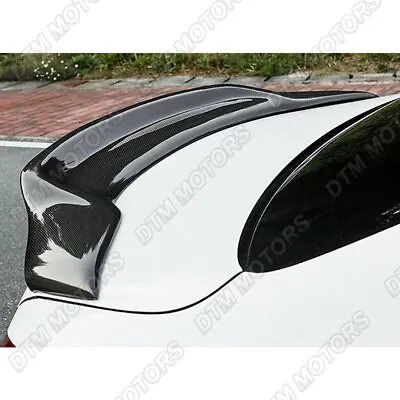 For 2008-2014 Mercedes C-Class W204 PSM Sty Real Carbon Fiber Rear Trunk Spoiler • $127.99