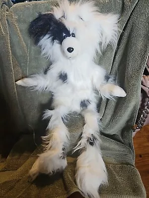 Vintage Kingsland Dazzy The Dalmatian Dog Marionette Puppet 90s Black White • $12.99