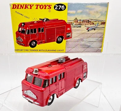 £79.98 • Buy Boxed Vintage Dinky Model Airport Fire Tender / Engine With Flashing Light 276