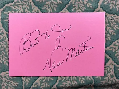Nan Martin - A Nightmare On Elm Street 3 - Shallow Hal - Signed Autograph 1977 • $12.97