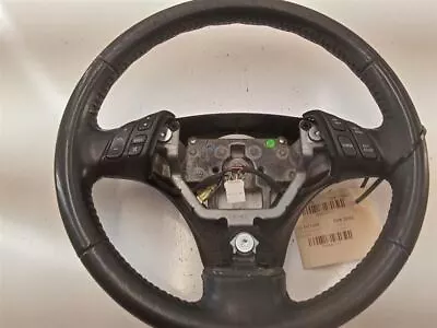 06-07 Mazdaspeed 6 Steering Wheel W/ Switches Black Leather Oem Used • $43.34