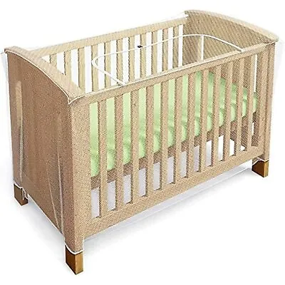 Luigi's Net For Crib - Baby Crib Net To Secure Your Baby - With Zipper Feature • $17.49