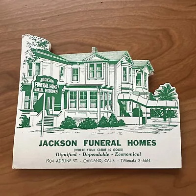 Vtg Advertising Needle Sewing Kit Jackson Funeral Home Mortuary Oakland Calif • $9.99